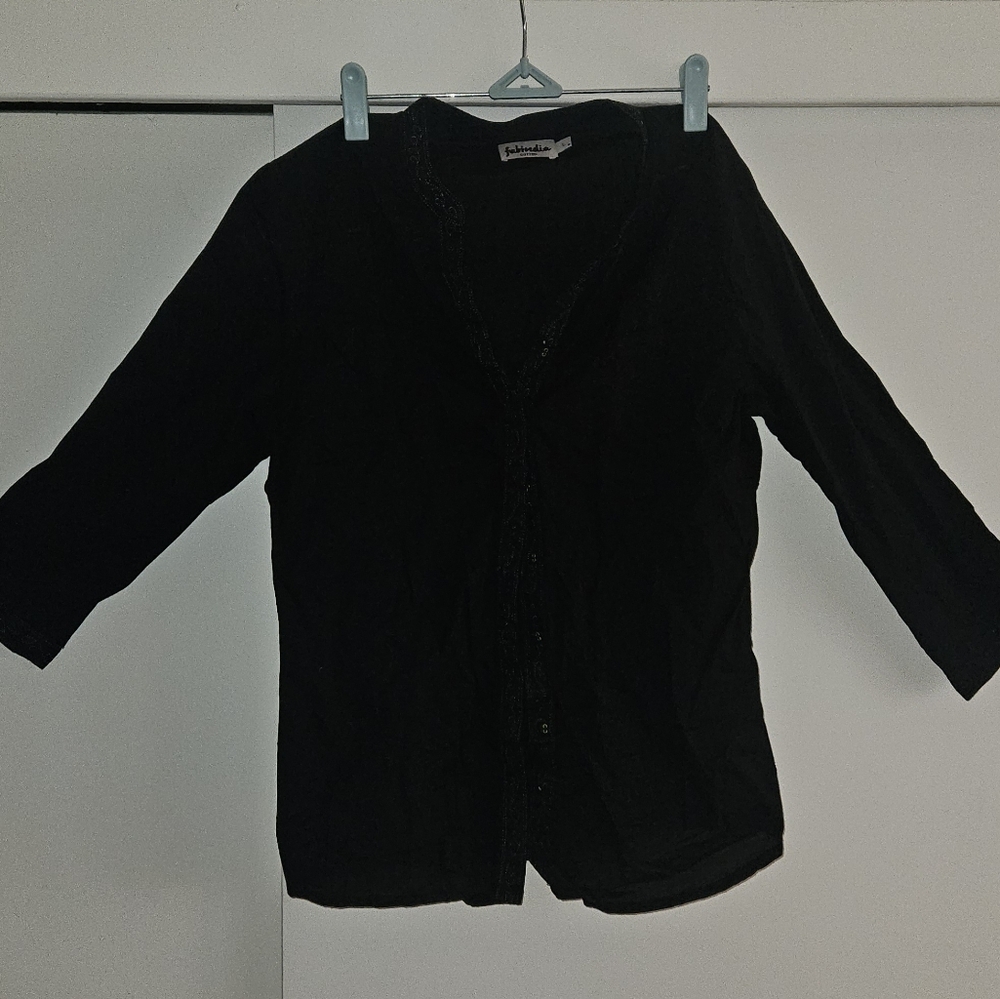 Fabindia Black Cotton Kurti!